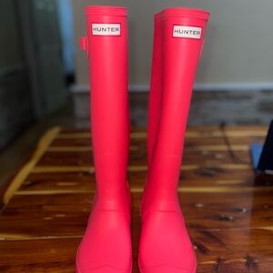 Hunter boots excellent condition only worn 2 times